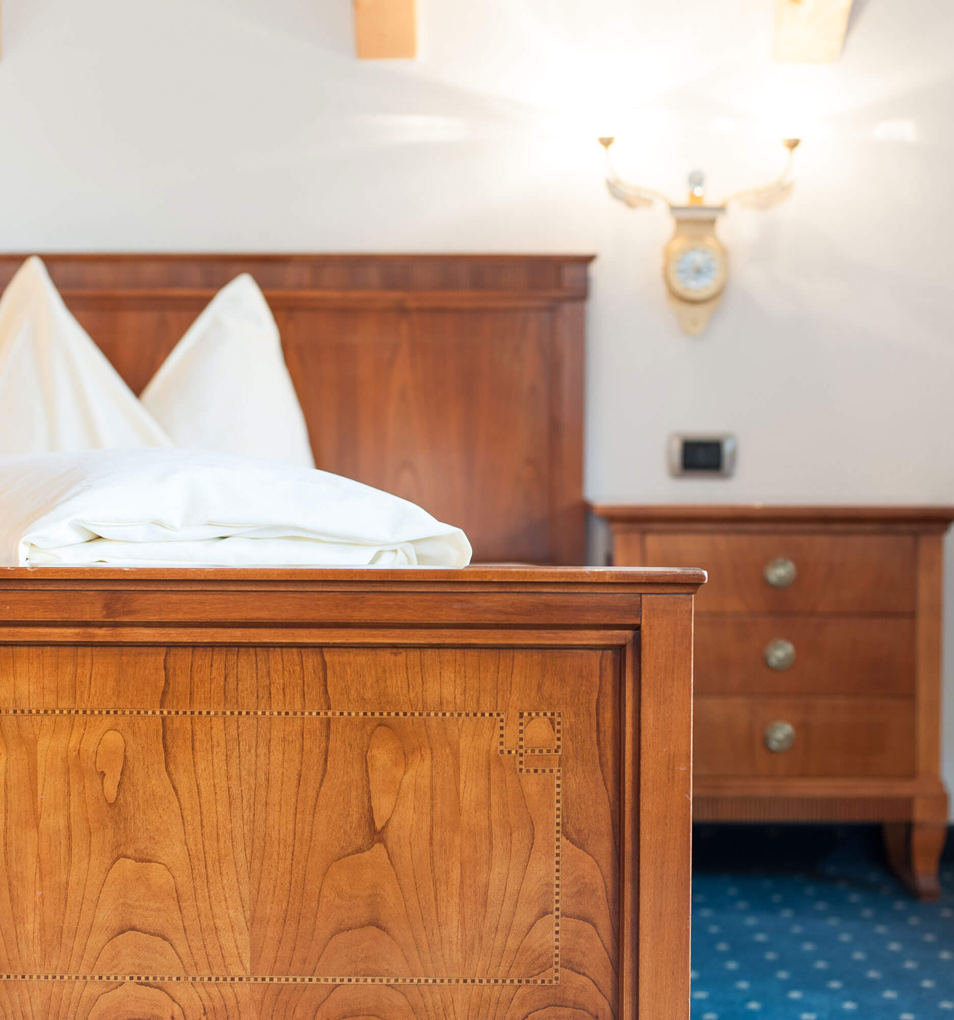 Bett von Lambrechtshof