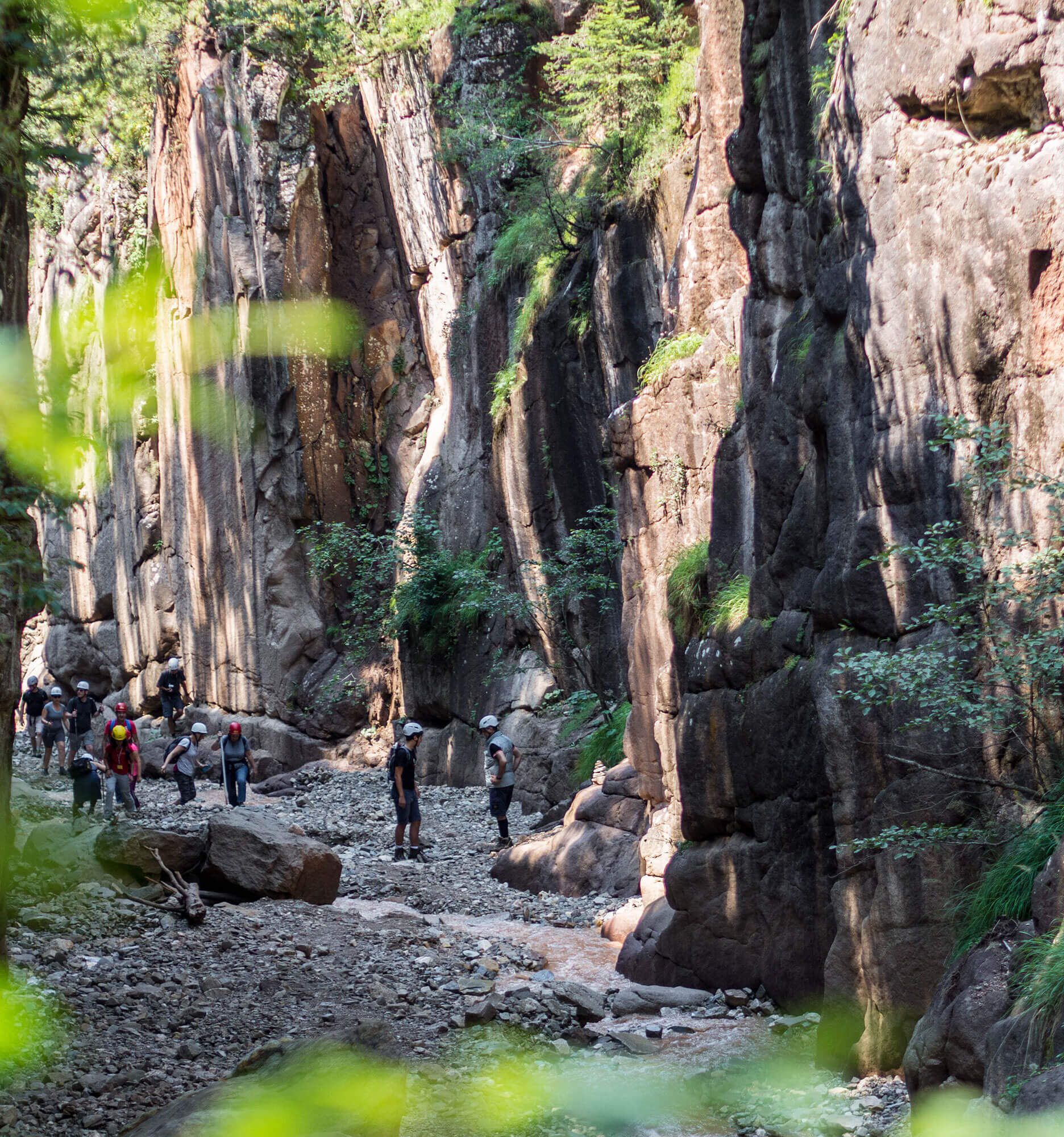 Rock gorges in Eppan